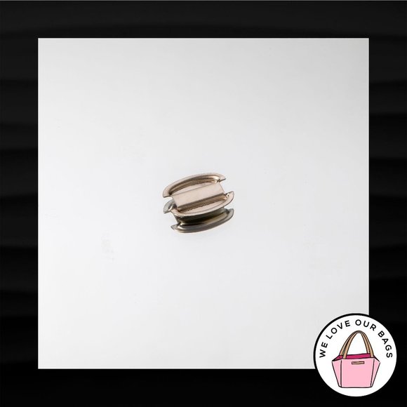 NEW COACH TURNLOCK SILVER NICKEL PLATE REPLACEMENT - Picture 2 of 2